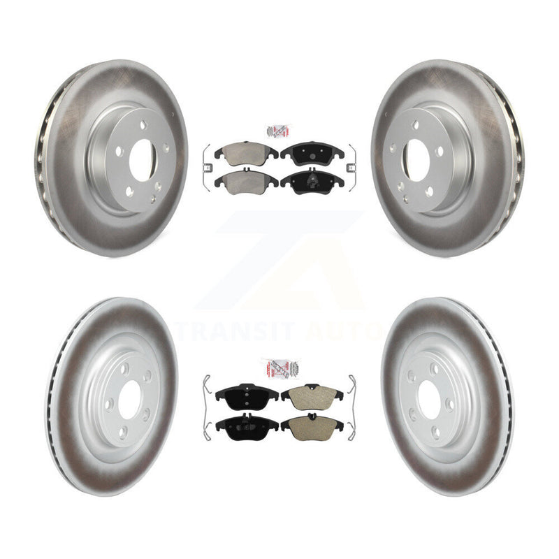 Transit Auto KGA-106186 Disc Brake Kit for 2017 Mercedes-Benz E400 - Front and Rear