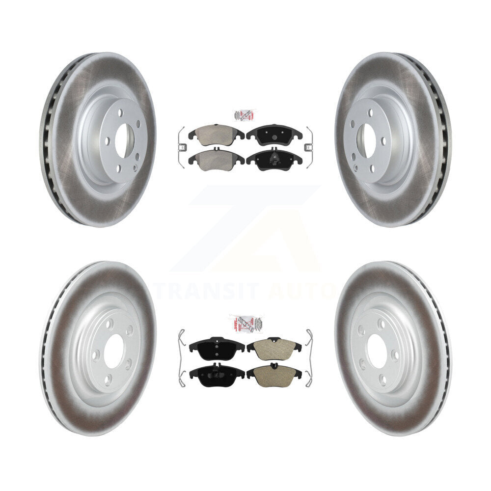 Transit Auto KGA-106188 Disc Brake Kit for 2017 Mercedes-Benz E400 - Front and Rear