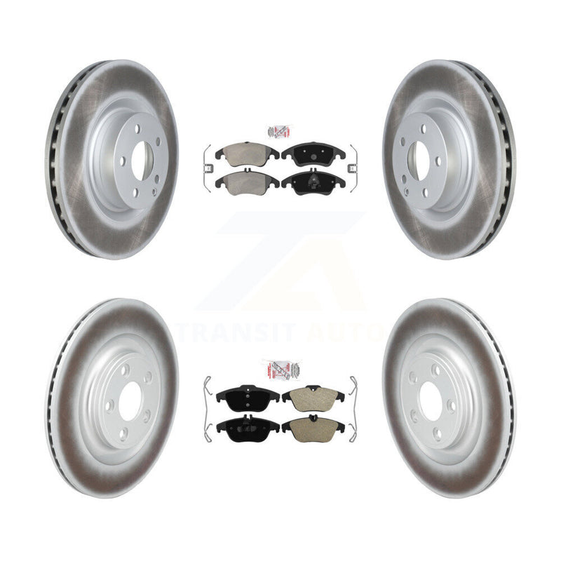Transit Auto KGA-106188 Disc Brake Kit for 2017 Mercedes-Benz E400 - Front and Rear