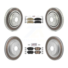 Transit Auto KGA-106200 Disc Brake Kit for 2022-2023 Lexus NX350, Lexus NX350h - Front and Rear