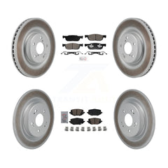 Transit Auto KGA-106202 Disc Brake Kit for 2022-2023 Acura MDX - Front and Rear