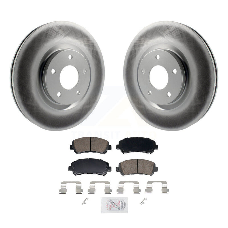 Transit Auto KGA-106203 Disc Brake Kit for 2007-2017 Nissan Juke, Nissan Sentra - Front