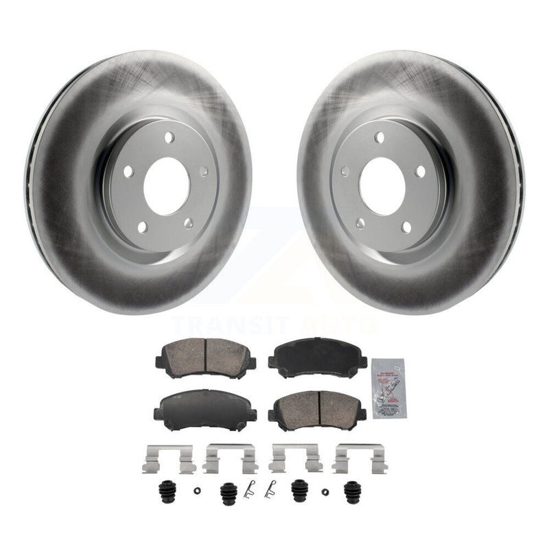 Transit Auto KGA-106204 Disc Brake Kit for 2007-2017 Nissan Juke, Nissan Sentra - Front