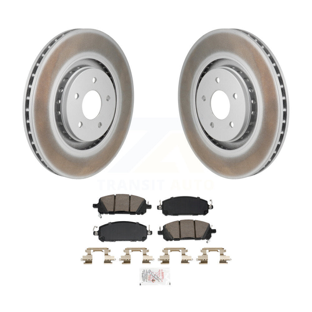 Transit Auto KGA-106218 Disc Brake Kit for 2022-2023 Nissan ARIYA, INFINITI QX60 and More - Front