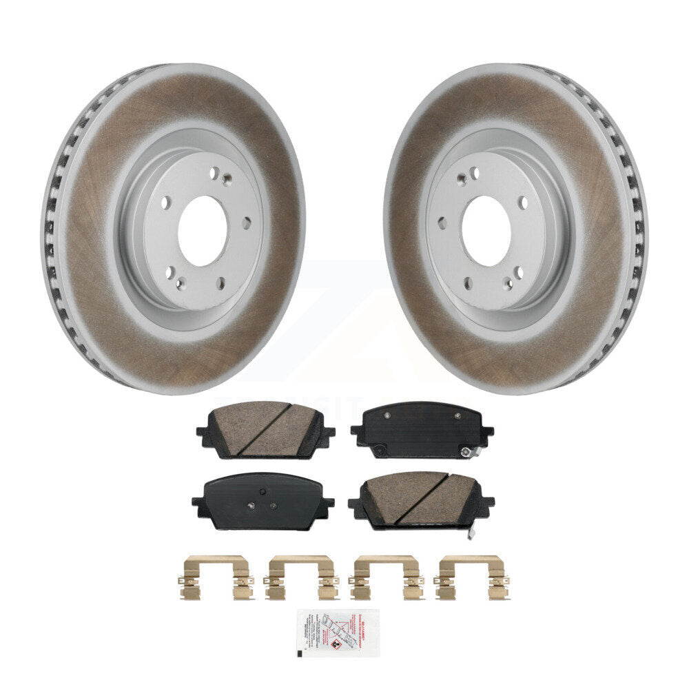 Transit Auto KGA-106233 Disc Brake Kit for 2021-2025 Hyundai Santa Cruz, Hyundai Santa Fe, Kia Sorento - Front