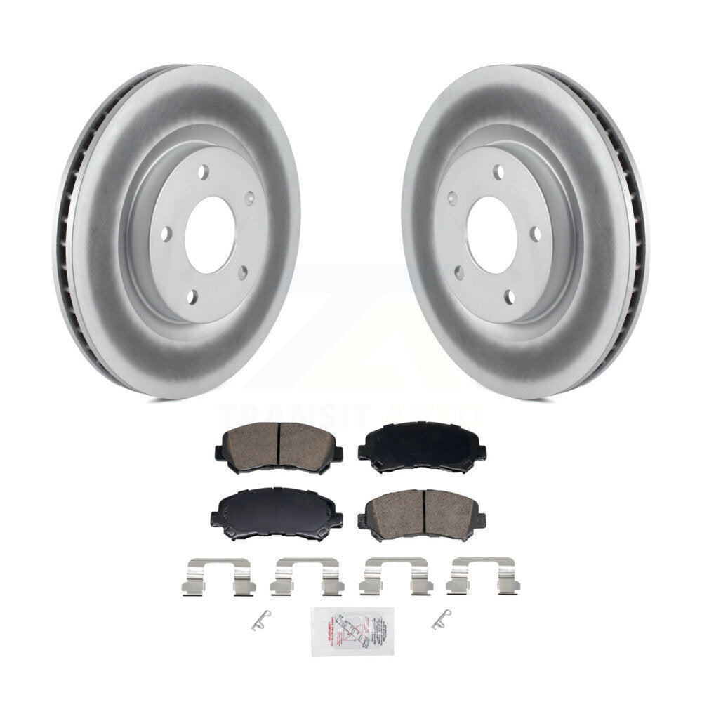 Transit Auto KGA-106242 Disc Brake Kit for 2008-2015 Nissan Rogue Select, Nissan Rogue - Front