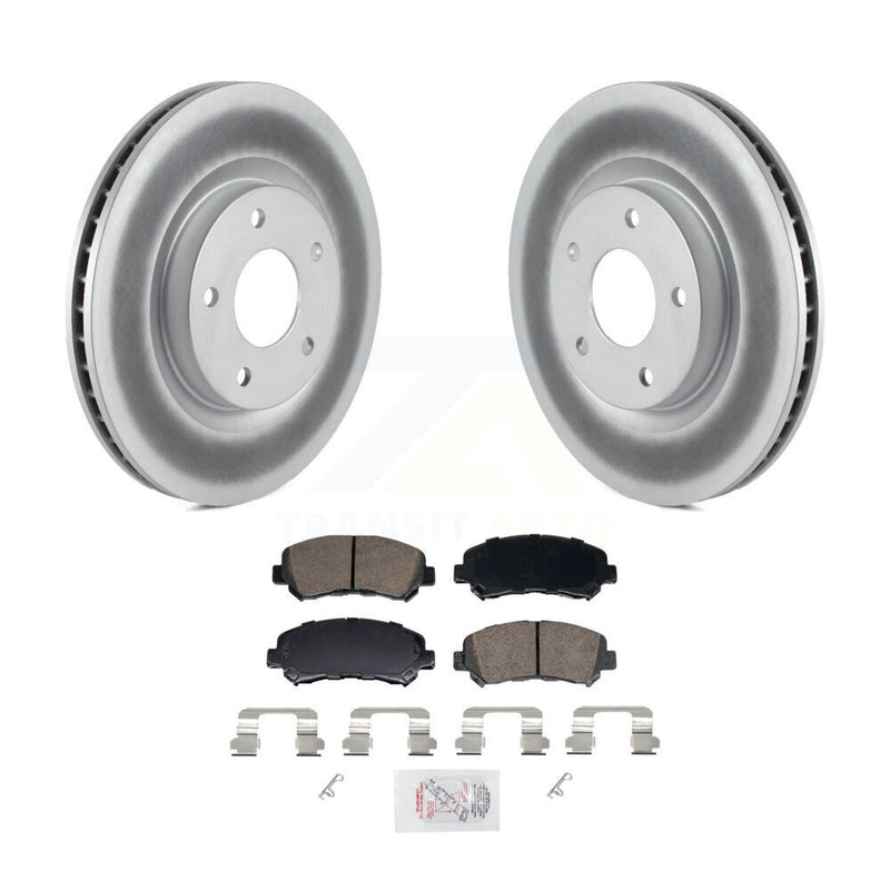 Transit Auto KGA-106242 Disc Brake Kit for 2008-2015 Nissan Rogue Select, Nissan Rogue - Front
