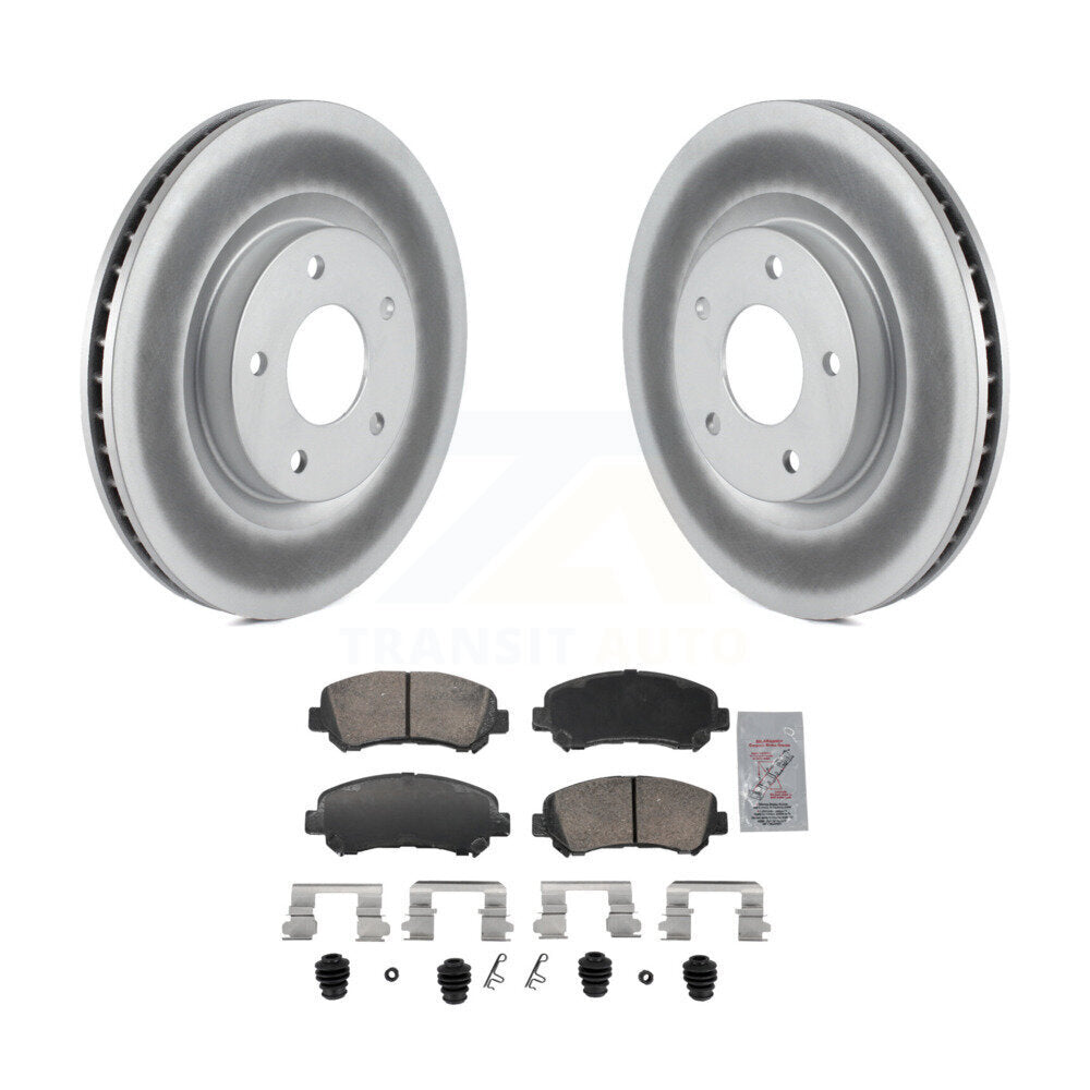 Transit Auto KGA-106243 Disc Brake Kit for 2008-2015 Nissan Rogue Select, Nissan Rogue - Front