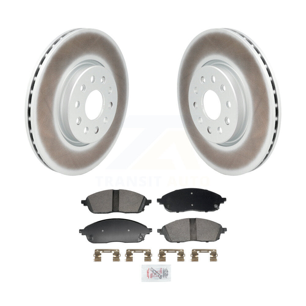 Transit Auto KGA-106250 Disc Brake Kit for 2021-2023 Jeep Grand Cherokee L - Front