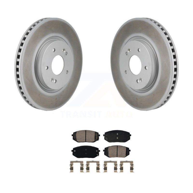 Transit Auto KGA-106254 Disc Brake Kit for 2022-2024 Kia EV6, Hyundai Ioniq 6 and More - Front