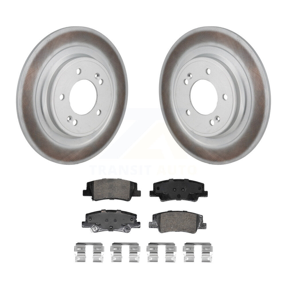 Transit Auto KGA-106255 Disc Brake Kit for 2022-2024 Kia Sportage, Hyundai Tucson - Rear