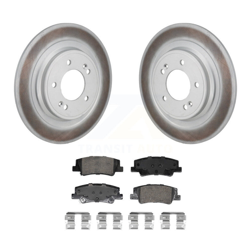 Transit Auto KGA-106255 Disc Brake Kit for 2022-2024 Kia Sportage, Hyundai Tucson - Rear