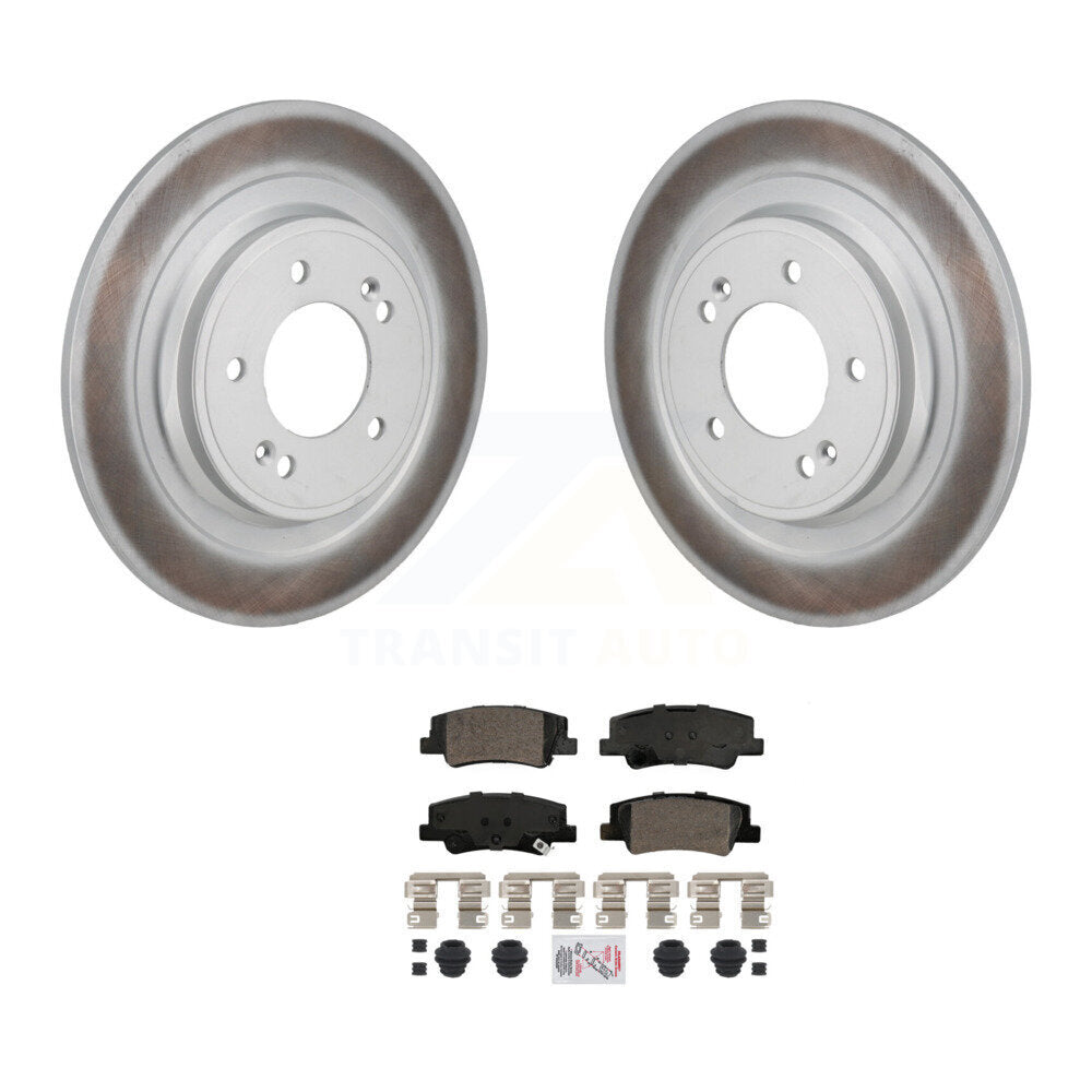 Transit Auto KGA-106256 Disc Brake Kit for 2022-2024 Kia Sportage, Hyundai Tucson - Rear