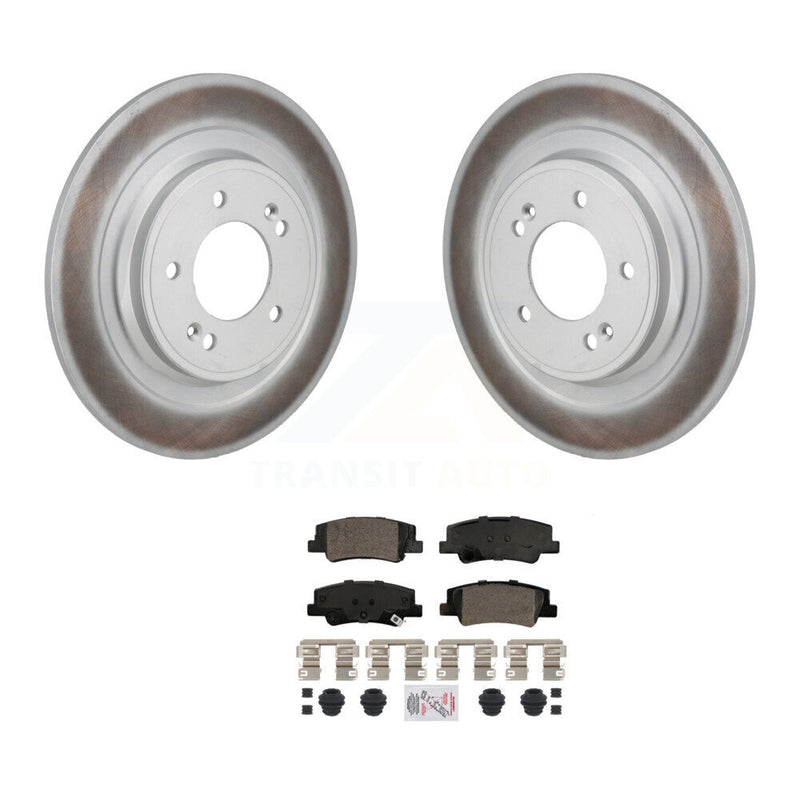 Transit Auto KGA-106256 Disc Brake Kit for 2022-2024 Kia Sportage, Hyundai Tucson - Rear