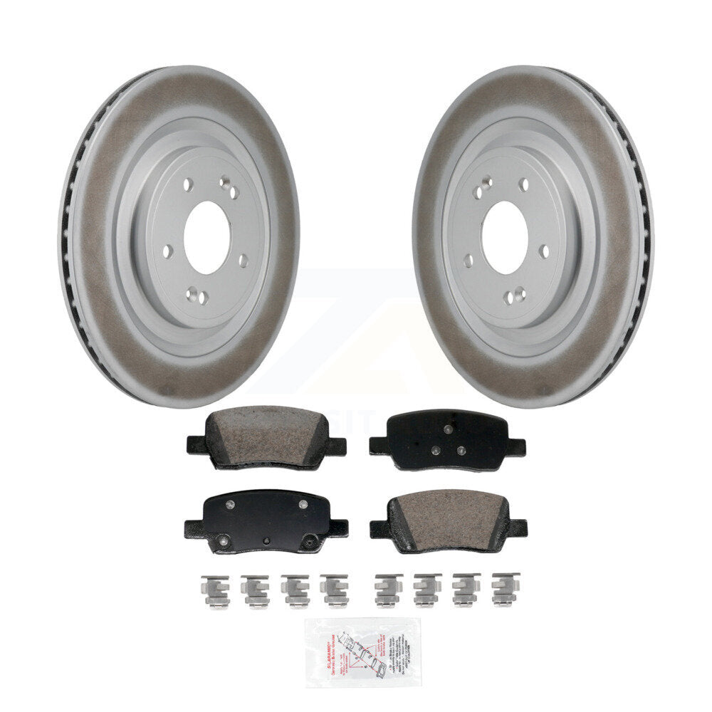 Transit Auto KGA-106257 Disc Brake Kit for 2021-2023 Hyundai Santa Fe, Kia Sorento - Rear