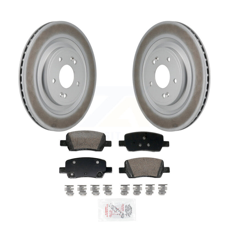 Transit Auto KGA-106257 Disc Brake Kit for 2021-2023 Hyundai Santa Fe, Kia Sorento - Rear