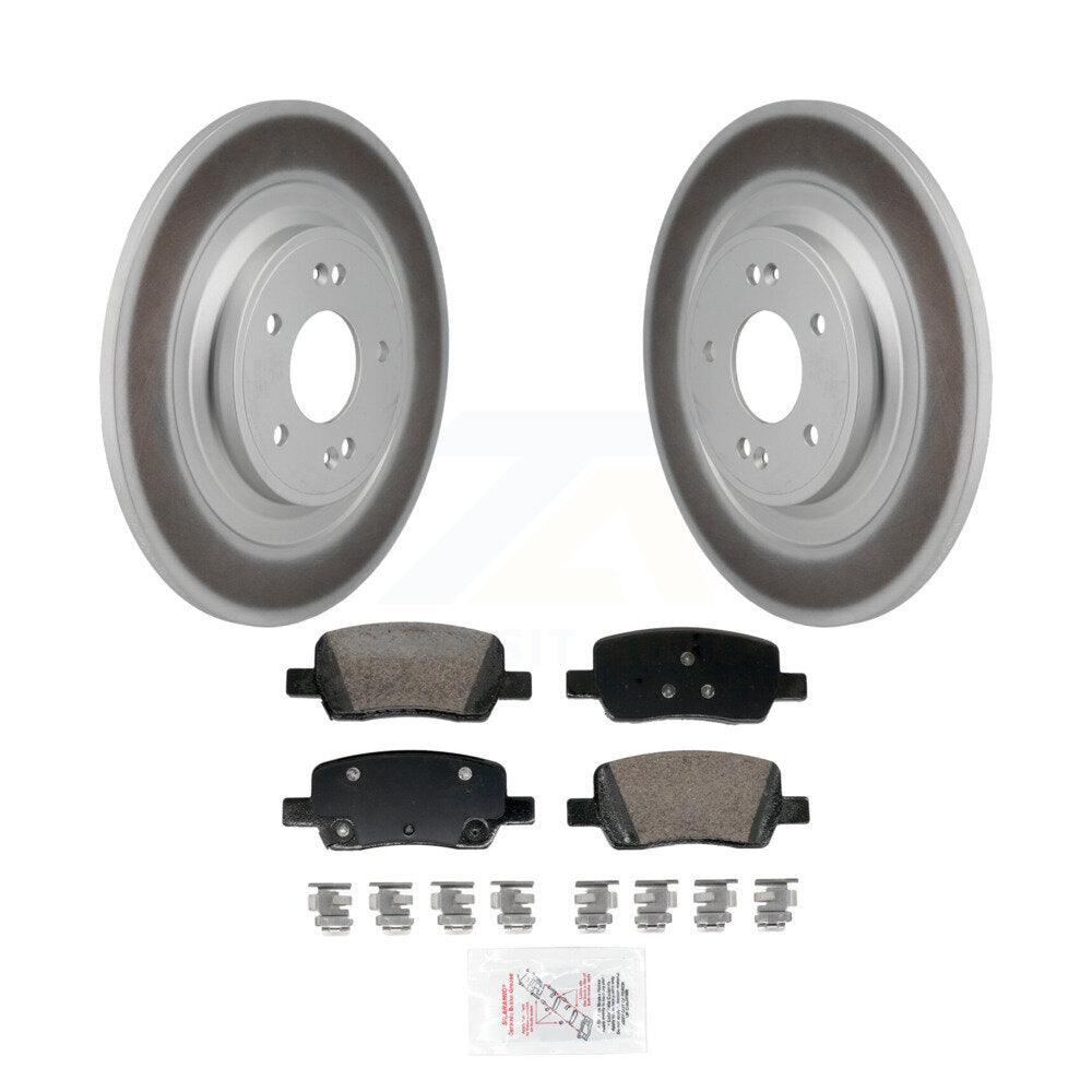 Transit Auto KGA-106258 Disc Brake Kit for 2022-2023 Hyundai Santa Cruz, Kia Carnival - Rear