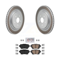 Transit Auto KGA-106262 Disc Brake Kit for 2020-2023 Toyota Highlander - Rear