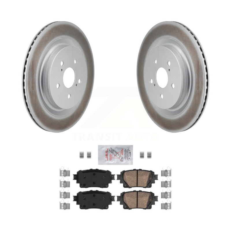 Transit Auto KGA-106262 Disc Brake Kit for 2020-2023 Toyota Highlander - Rear
