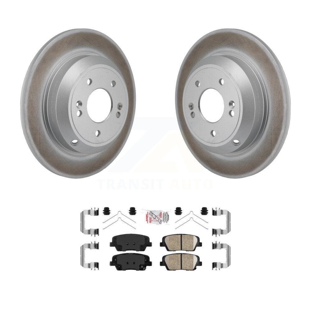 Transit Auto KGA-106266 Disc Brake Kit for 2018-2023 Genesis G70, Kia Stinger - Rear