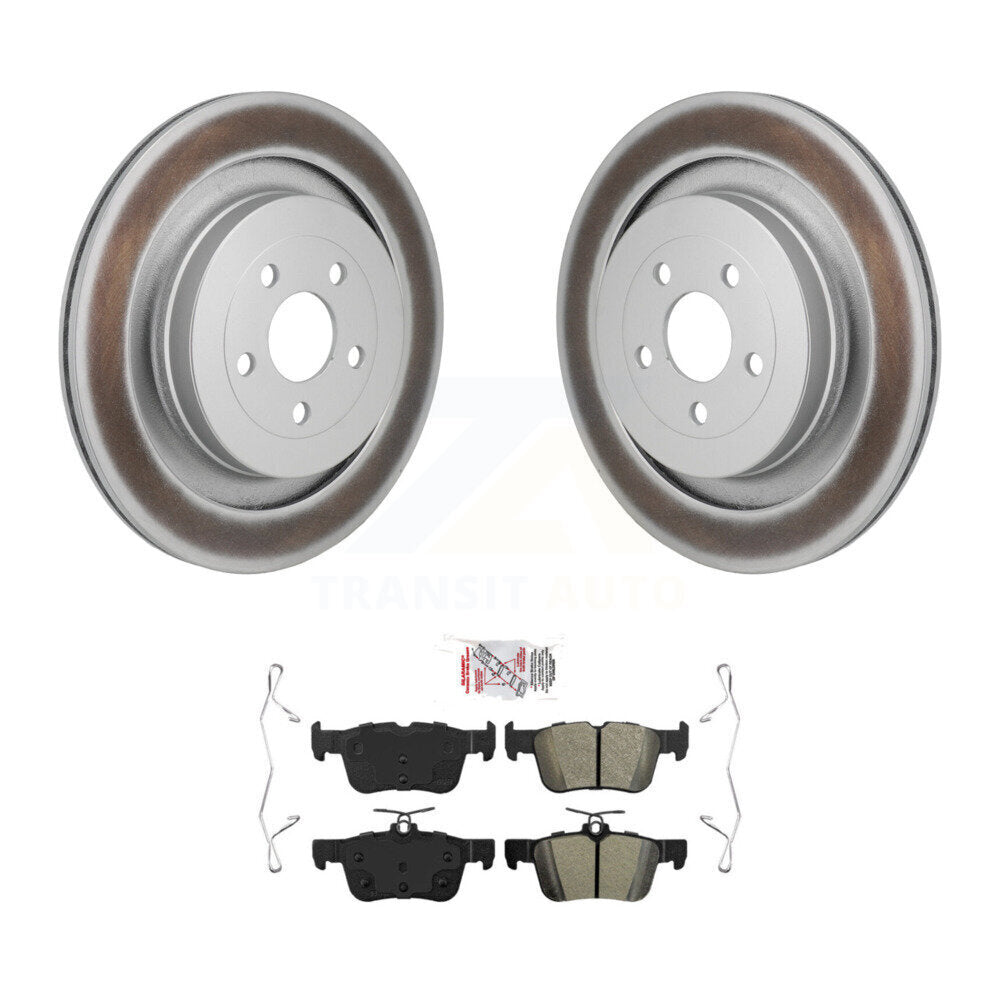 Transit Auto KGA-106268 Disc Brake Kit for 2019-2023 Ford Edge, Lincoln Nautilus - Rear
