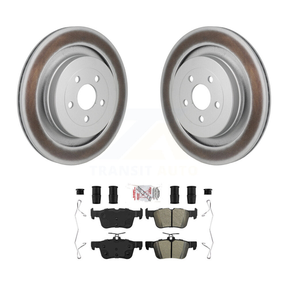 Transit Auto KGA-106269 Disc Brake Kit for 2019-2023 Ford Edge, Lincoln Nautilus - Rear