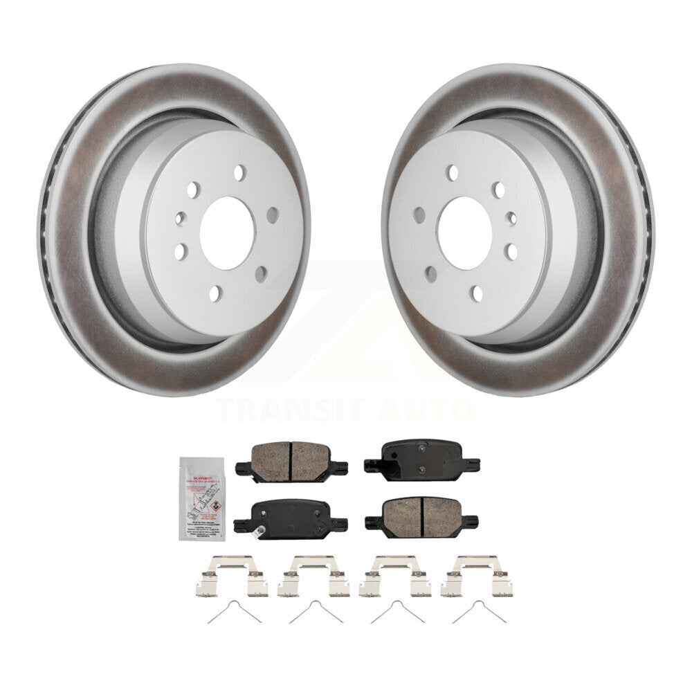Transit Auto KGA-106275 Disc Brake Kit for 2021-2022 Chevrolet Colorado, GMC Canyon - Rear