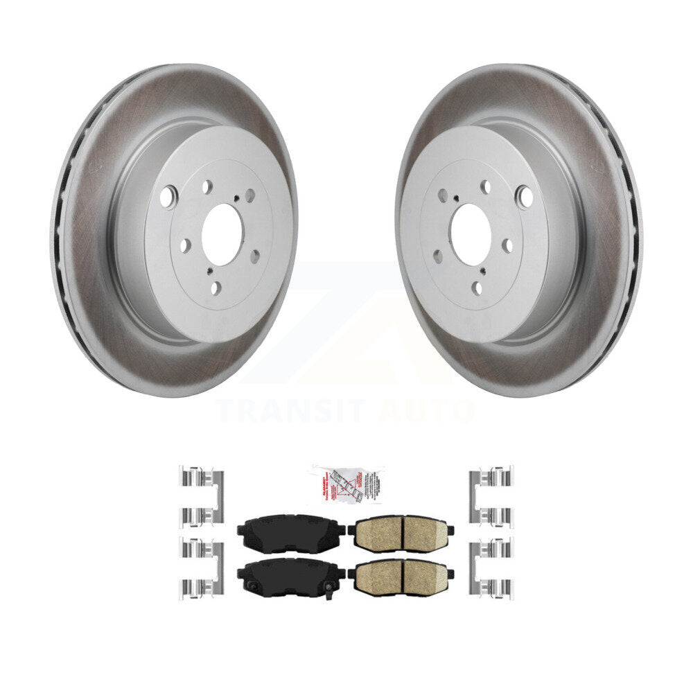 Transit Auto KGA-106276 Disc Brake Kit for 2017-2019 Toyota 86, Subaru BRZ - Rear