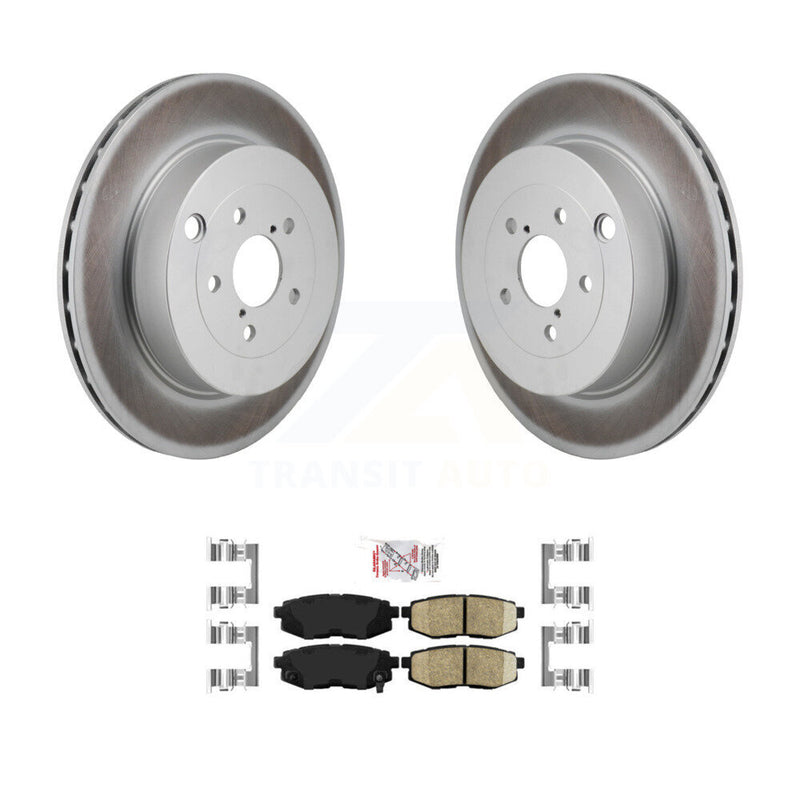 Transit Auto KGA-106276 Disc Brake Kit for 2017-2019 Toyota 86, Subaru BRZ - Rear