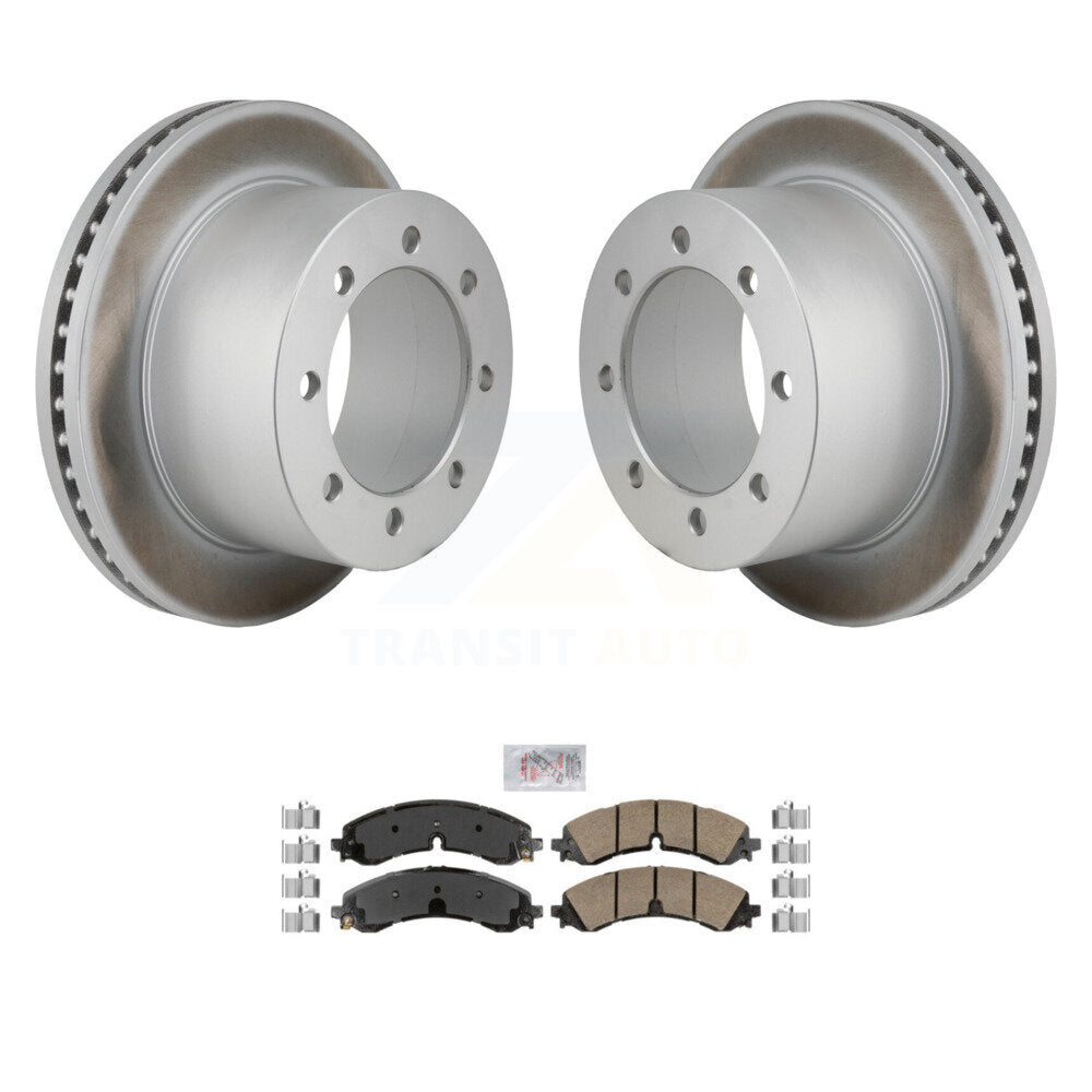 Transit Auto KGA-106281 Disc Brake Kit for 2020-2024 Chevrolet Silverado 3500 HD, GMC Sierra 3500 HD - Rear