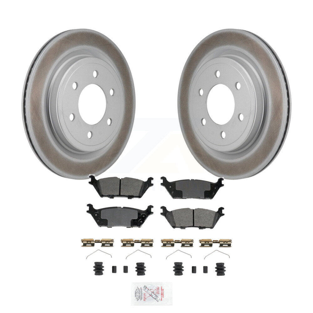 Transit Auto KGA-106286 Disc Brake Kit for 2021-2025 Ford F-150 Lightning, Ford Expedition and More - Rear