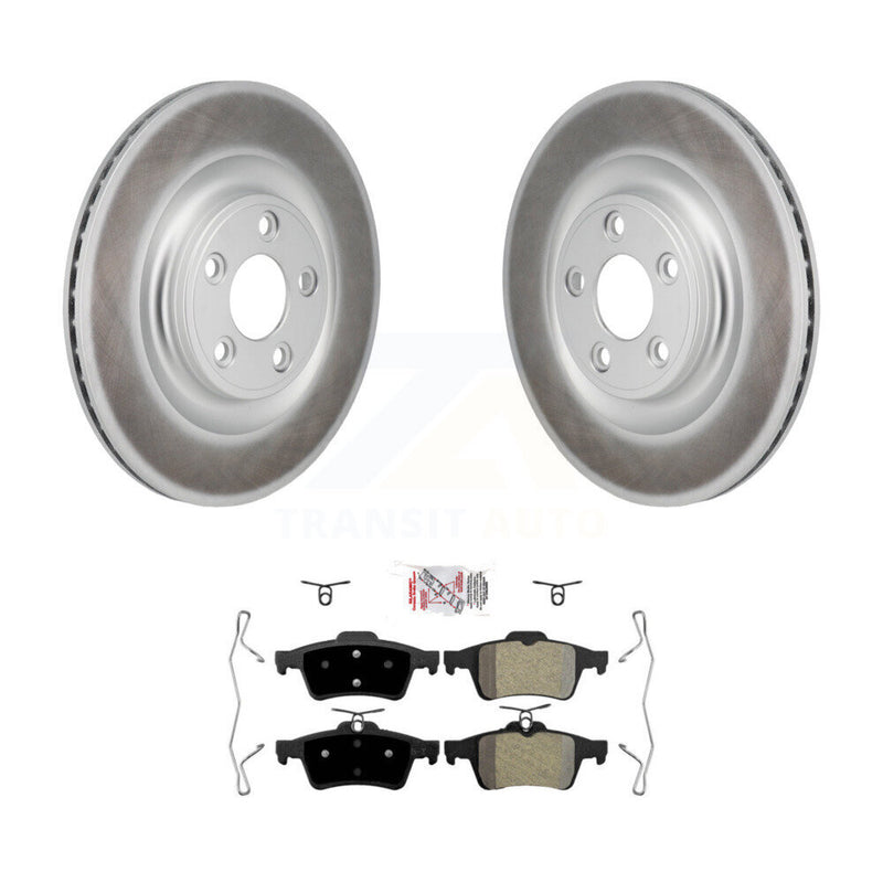 Transit Auto KGA-106291 Disc Brake Kit for 2016 Jaguar XJ - Rear