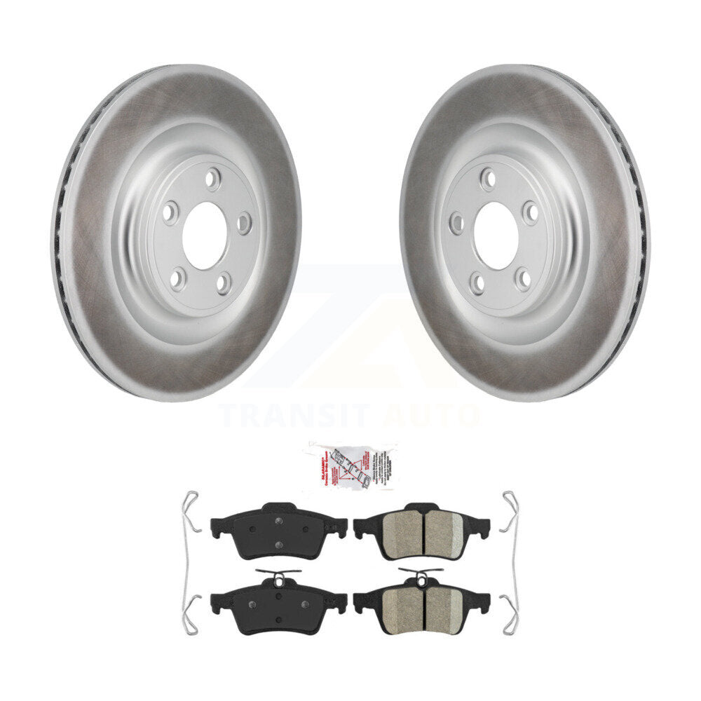 Transit Auto KGA-106292 Disc Brake Kit for 2016 Jaguar XJ - Rear