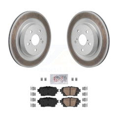 Transit Auto KGA-106300 Disc Brake Kit for 2021-2023 Lexus NX350, Lexus NX350h and More - Rear