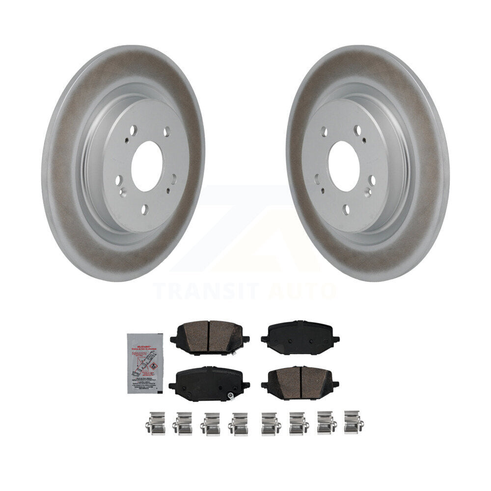 Transit Auto KGA-106301 Disc Brake Kit for 2022-2024 Acura MDX - Rear