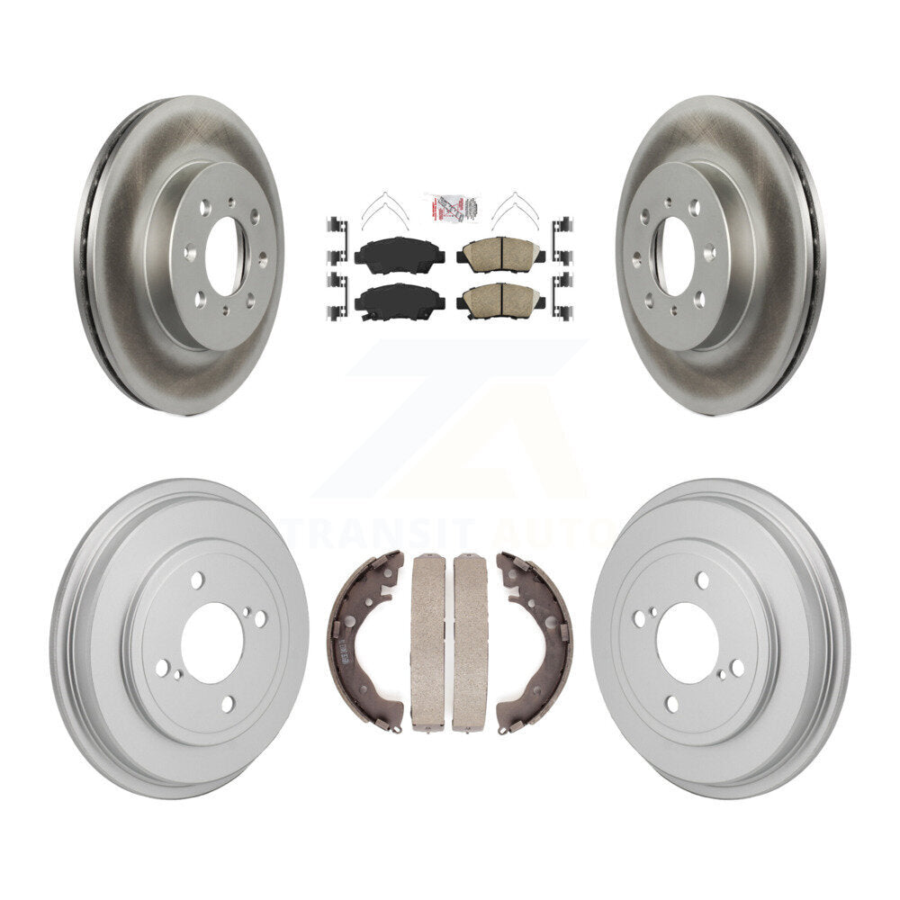 Transit Auto KGA-106302 Disc Brake Kit for 2013 Honda Fit - Front and Rear