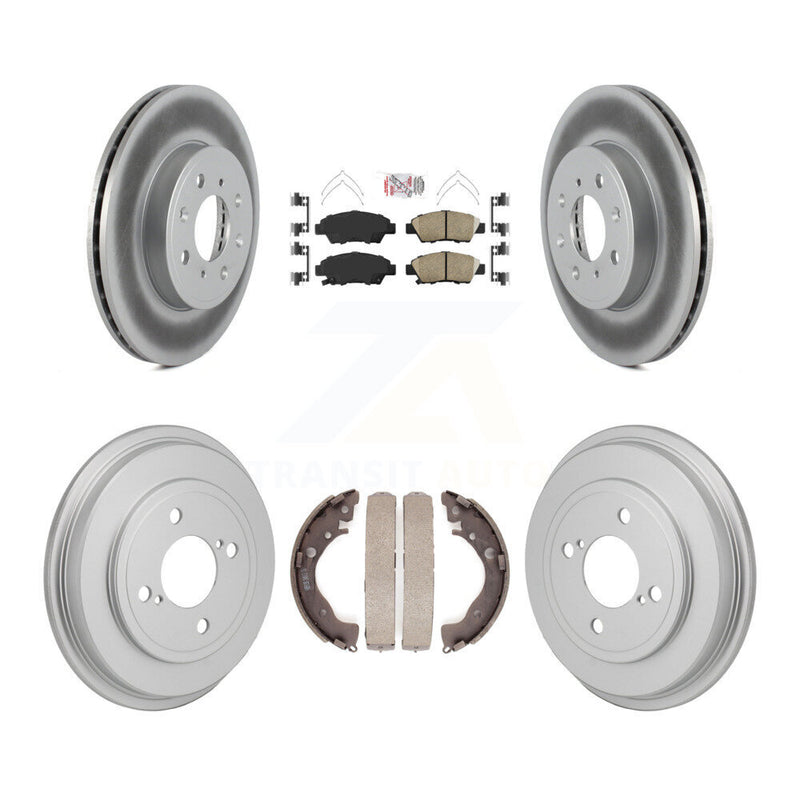Transit Auto KGA-106303 Disc Brake Kit for 2015-2020 Honda Fit - Front and Rear