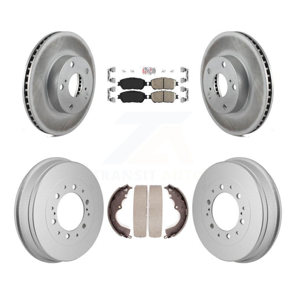 Transit Auto KGA-106308 Disc Brake Kit for 2015 Toyota Tacoma - Front and Rear