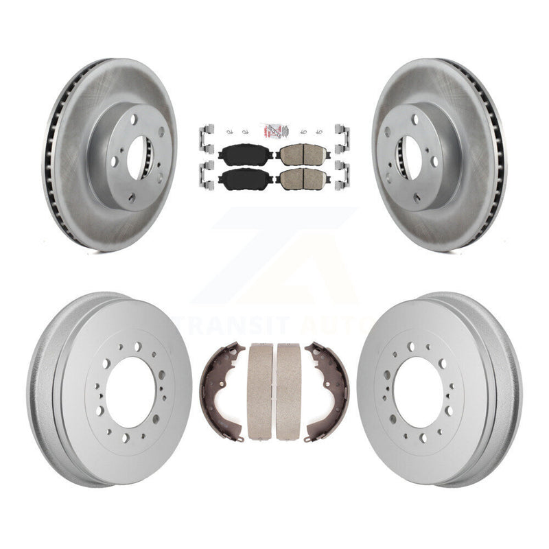 Transit Auto KGA-106308 Disc Brake Kit for 2015 Toyota Tacoma - Front and Rear