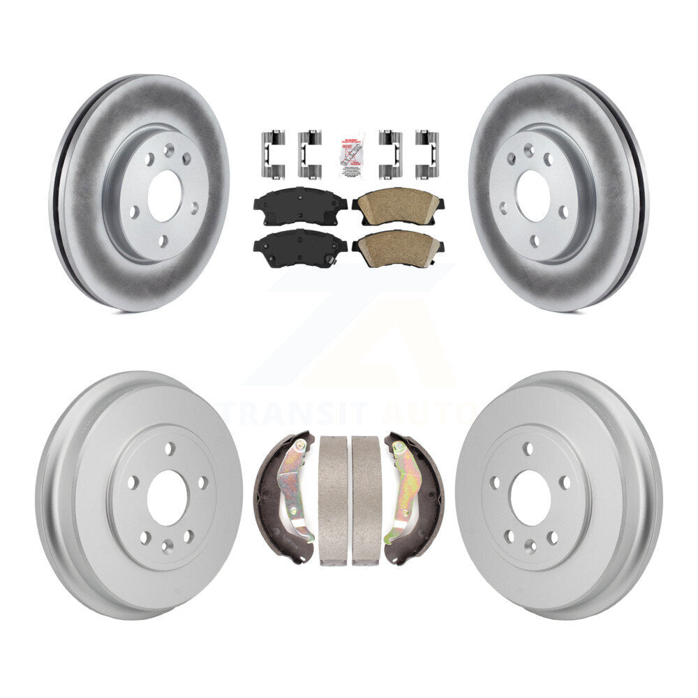 Transit Auto KGA-106309 Disc Brake Kit for 2012-2017 Chevrolet Sonic - Front and Rear