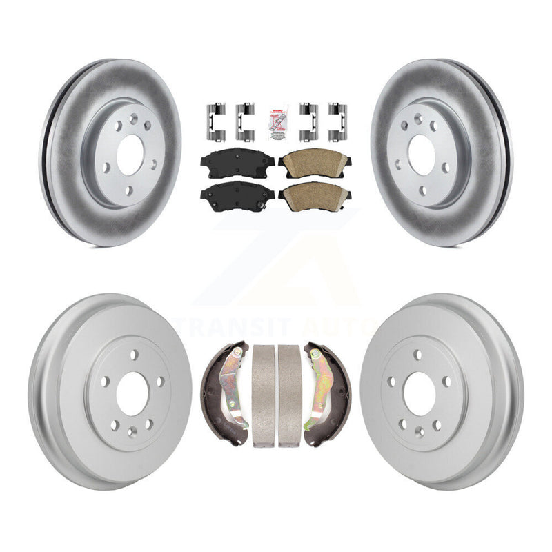 Transit Auto KGA-106309 Disc Brake Kit for 2012-2017 Chevrolet Sonic - Front and Rear