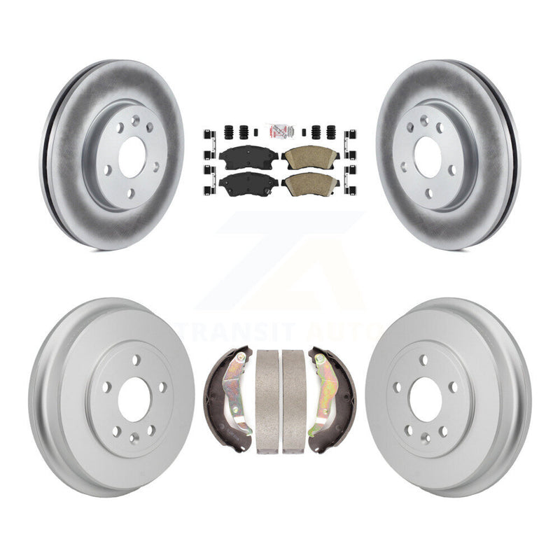 Transit Auto KGA-106310 Disc Brake Kit for 2012-2017 Chevrolet Sonic - Front and Rear