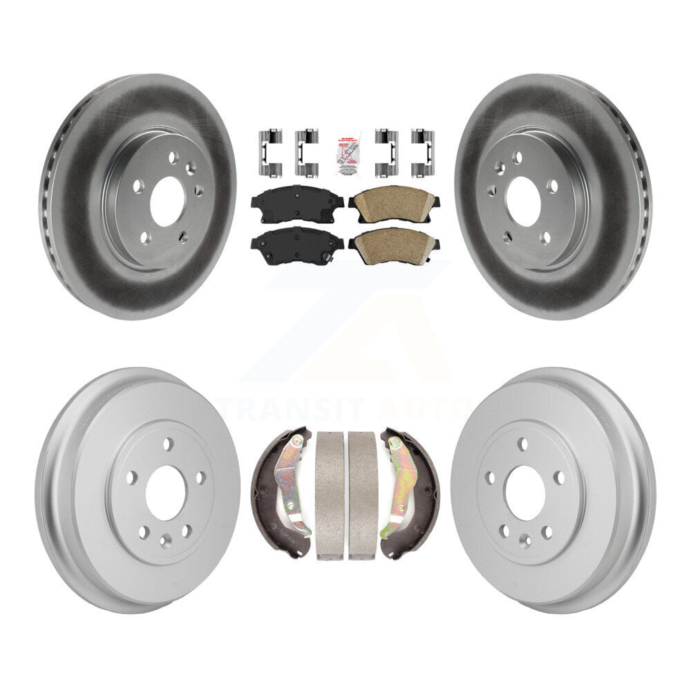 Transit Auto KGA-106311 Disc Brake Kit for 2013-2014 Chevrolet Sonic - Front and Rear