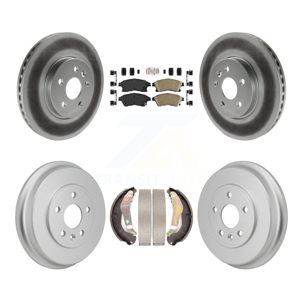 Transit Auto KGA-106312 Disc Brake Kit for 2013-2014 Chevrolet Sonic - Front and Rear