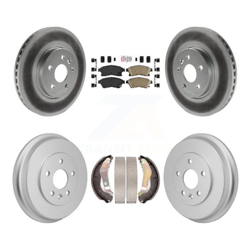 Transit Auto KGA-106312 Disc Brake Kit for 2013-2014 Chevrolet Sonic - Front and Rear