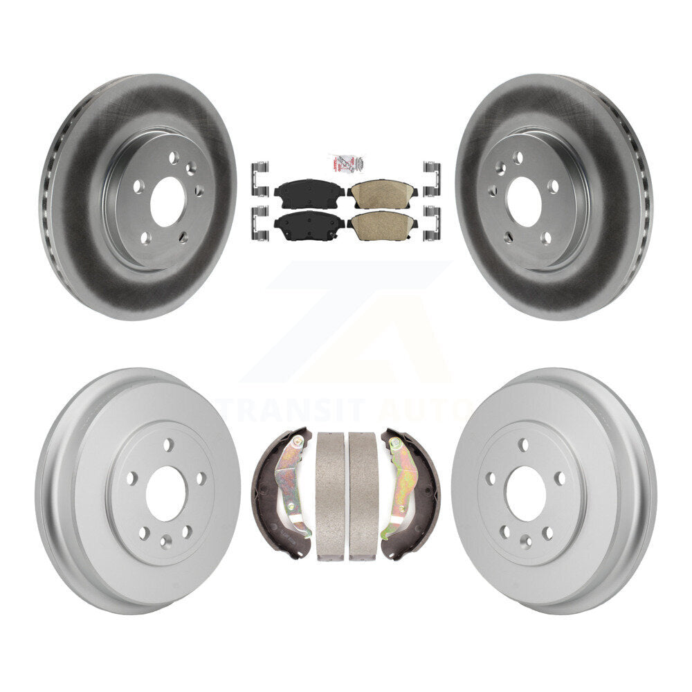 Transit Auto KGA-106313 Disc Brake Kit for 2013-2017 Chevrolet Trax - Front and Rear