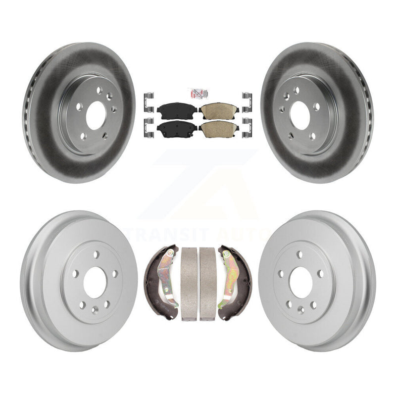 Transit Auto KGA-106313 Disc Brake Kit for 2013-2017 Chevrolet Trax - Front and Rear
