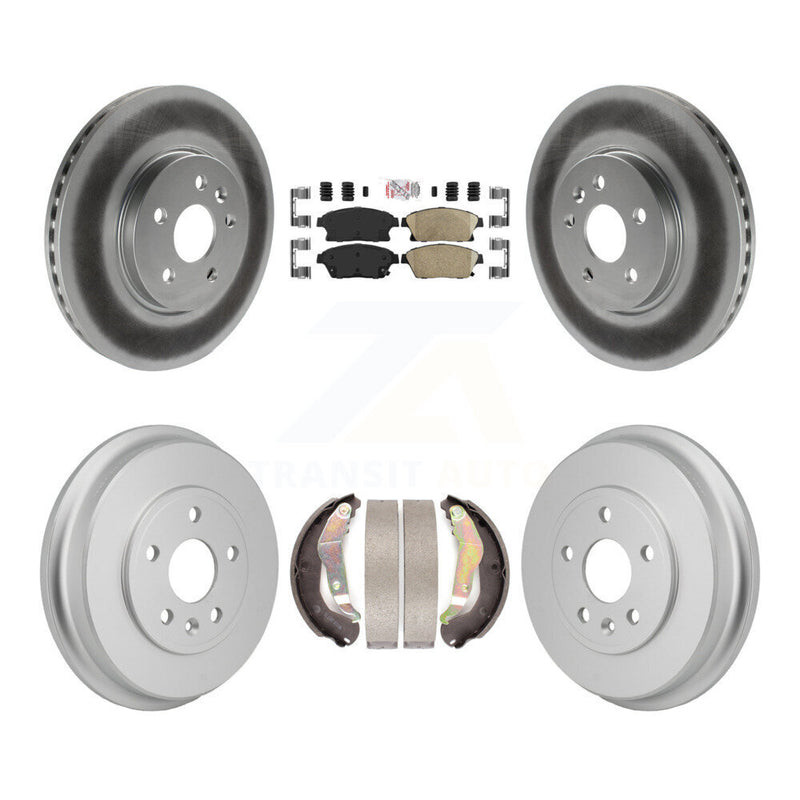 Transit Auto KGA-106314 Disc Brake Kit for 2013-2017 Chevrolet Trax - Front and Rear