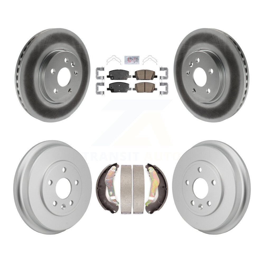 Transit Auto KGA-106315 Disc Brake Kit for 2018-2022 Chevrolet Trax - Front and Rear