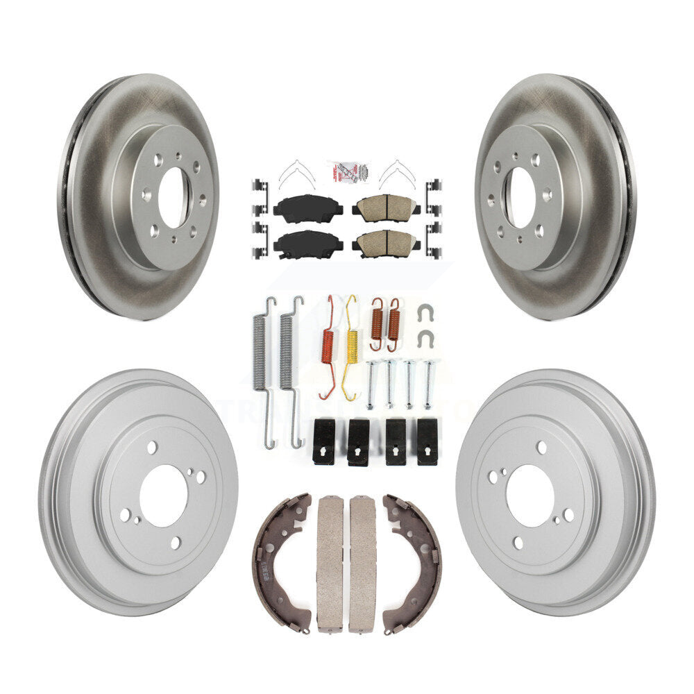 Transit Auto KGA-106316 Disc Brake Kit for 2013 Honda Fit - Front and Rear